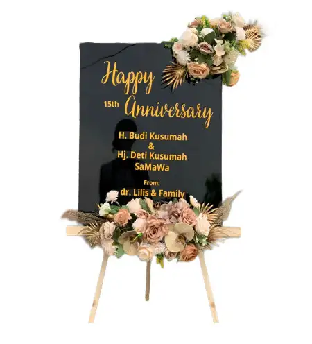 Papan Bunga Akrilik Tungkal Ilir